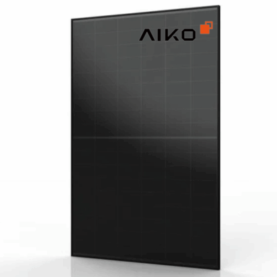 Aiko modulis 500W N-TYPE ABC Full Black (stiklas/stiklas)