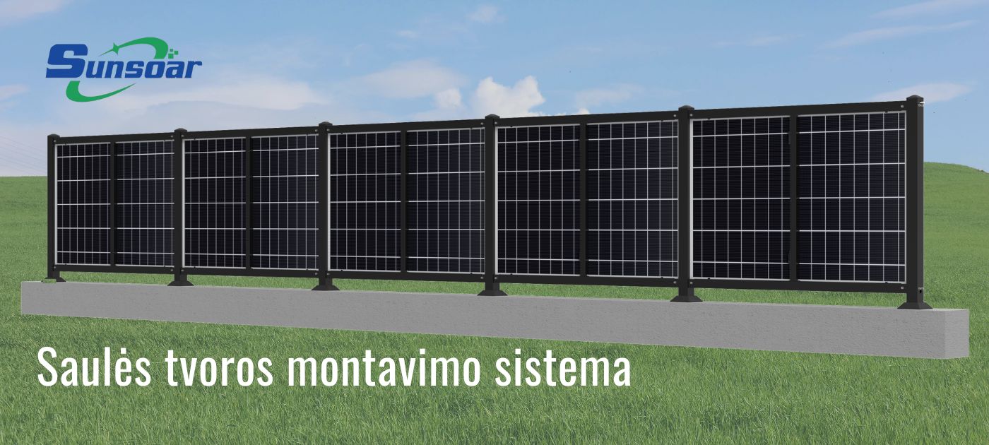 You are currently viewing Saulės elektrinė ant tvoros – moderni alternatyva stogo saulės elektrinėms