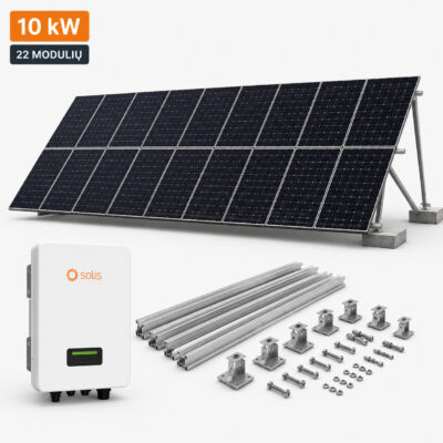 Saulės elektrinės komplektas 10 kW