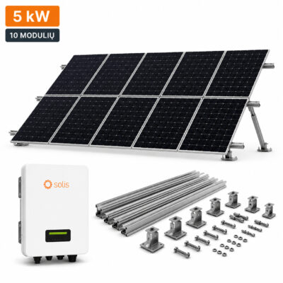 Saulės elektrinės komplektas 5 kW