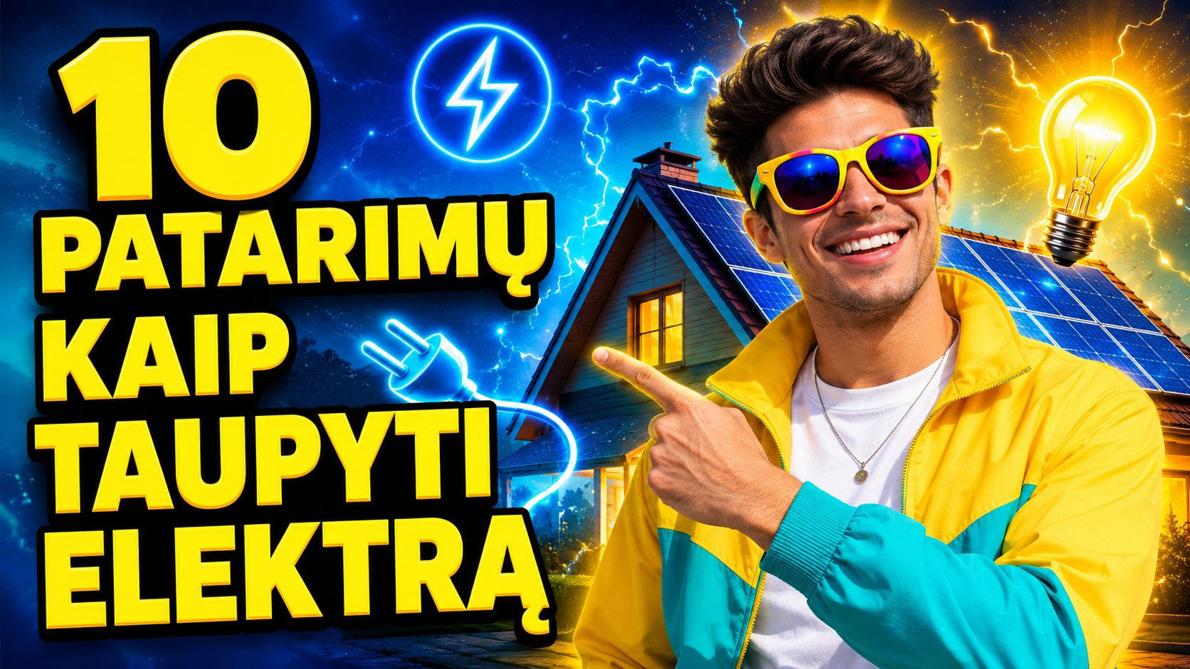 Solmano 10 patarimų Tau, kaip taupyti elektrą