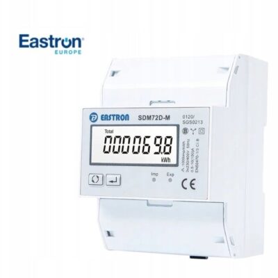 Eastron SDM72D-M išmanusis energijos skaitiklis Teltonika EVC stotelei