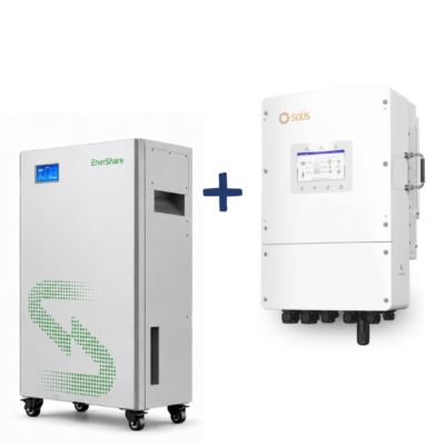 12 kW Solis S6-EH3P12K02-NV-YD-L + 16,08 kWh Enershare Active16 Pro energijos kaupimo sistema